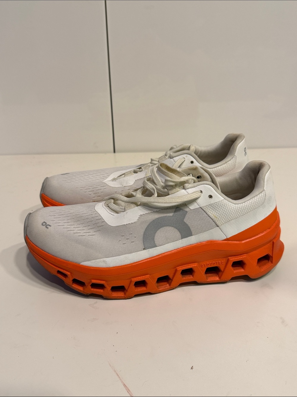 Gently used On Cloudrunner Lightweight Running Shoes in White women’s 10